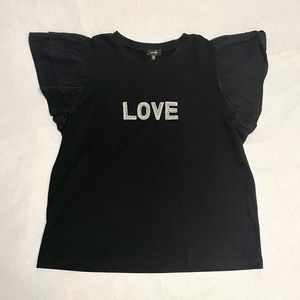 Crystal Embellished LOVE❤️